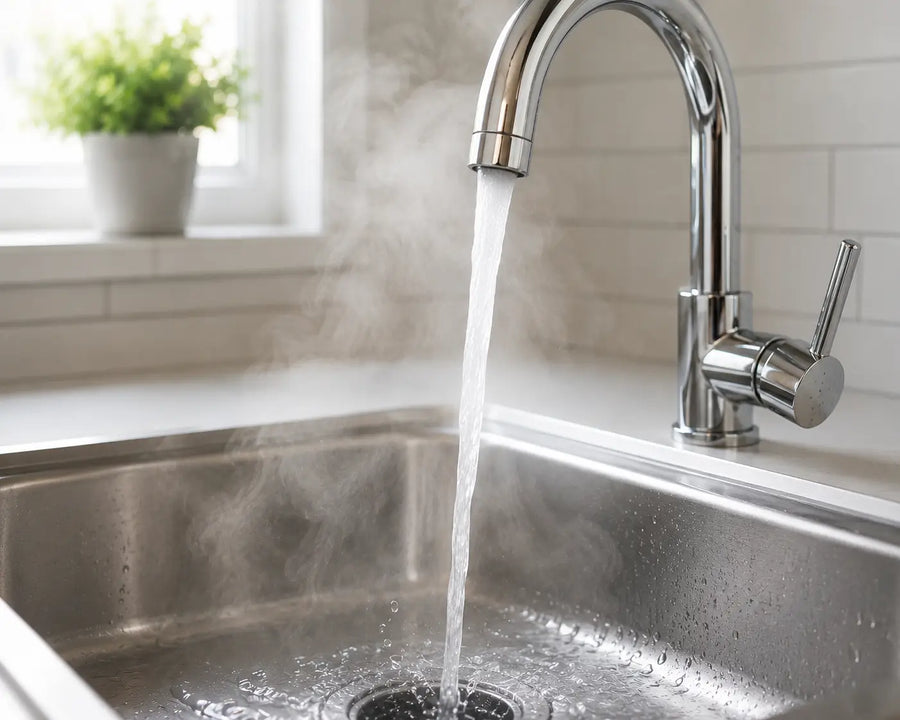 Enjuagá con agua