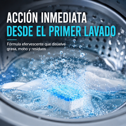 Pastillas Antibacteriales para Lavarropas — Pack de 12 Unidades