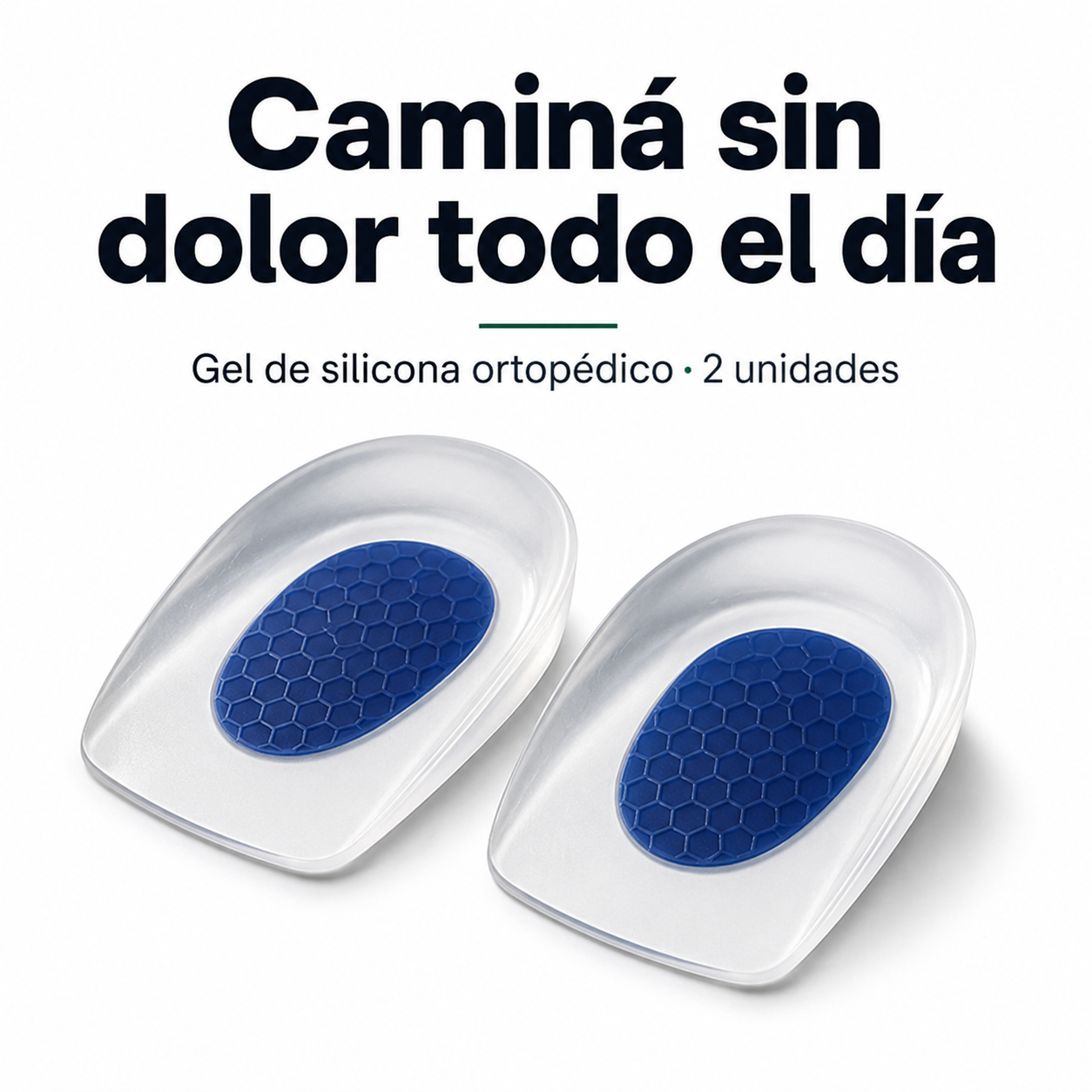Taloneras VerdaN — Caminá sin dolor desde el primer día