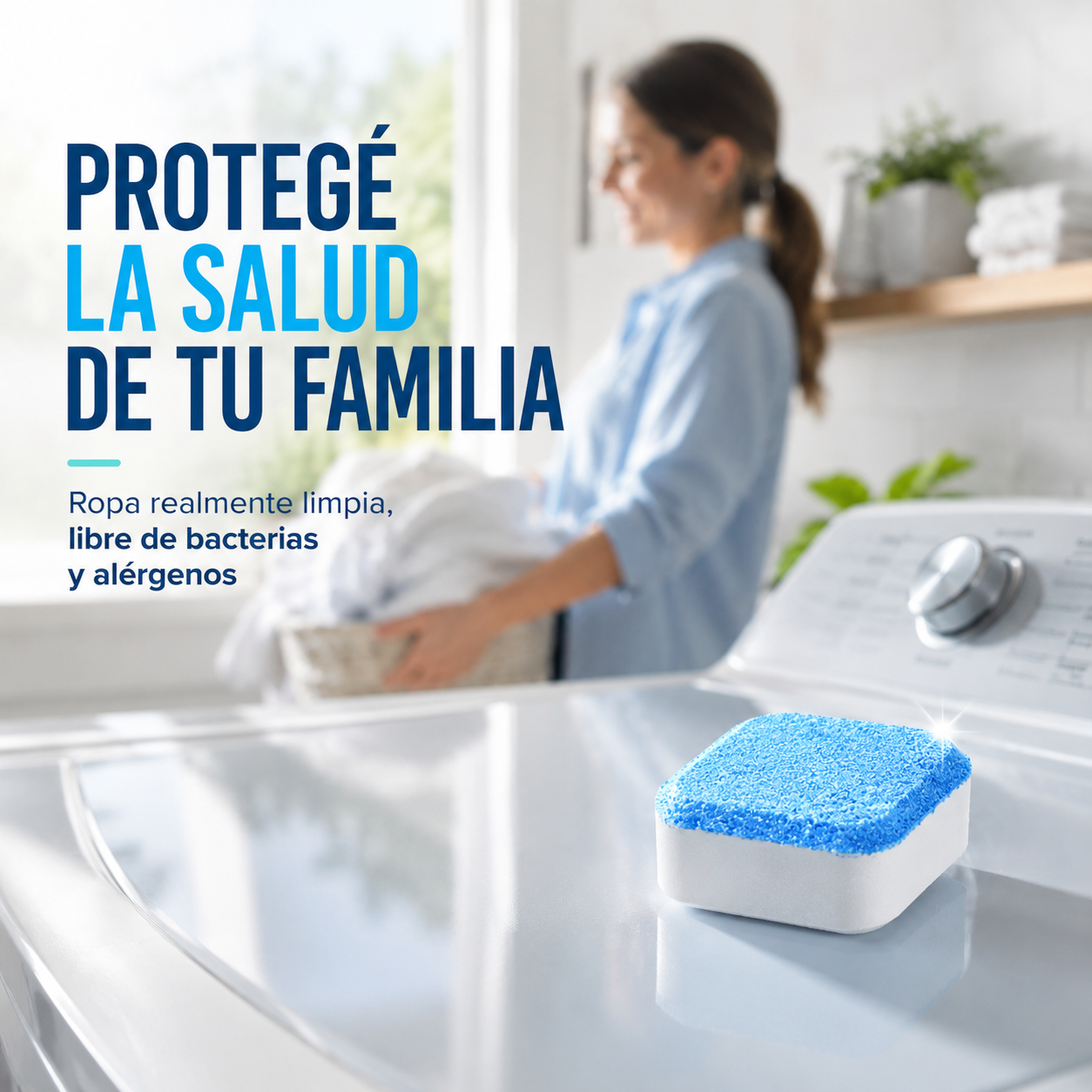 Pastillas Antibacteriales para Lavarropas — Pack de 12 Unidades