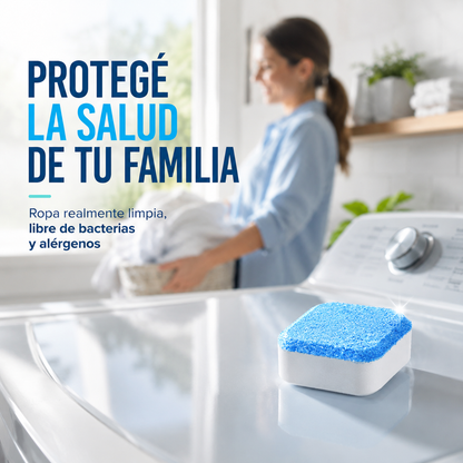 Pastillas Antibacteriales para Lavarropas — Pack de 12 Unidades